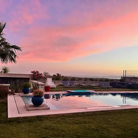 Villasunset With Sea, Chios And Sunset View Villa