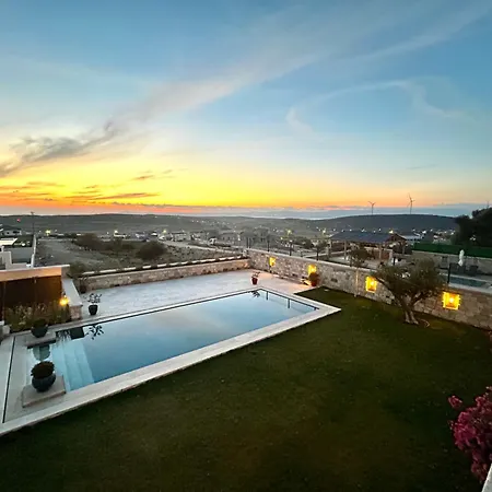 Villasunset With Sea, Chios And Sunset View Vila Çeşme