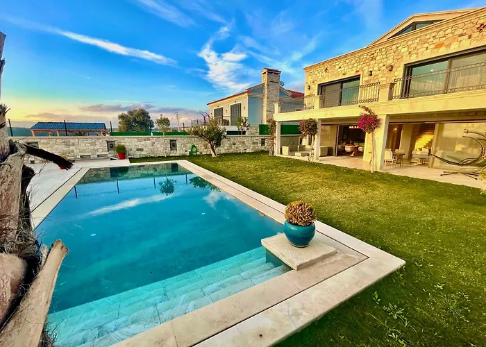 Villa Villasunset With Sea, Chios And Sunset View Çeşme