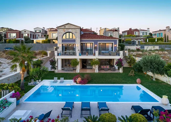 Villasunset With Sea, Chios And Sunset View * Çeşme